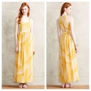Anthro Sunday in Brooklyn Maxi Dress Lace-Up Back
